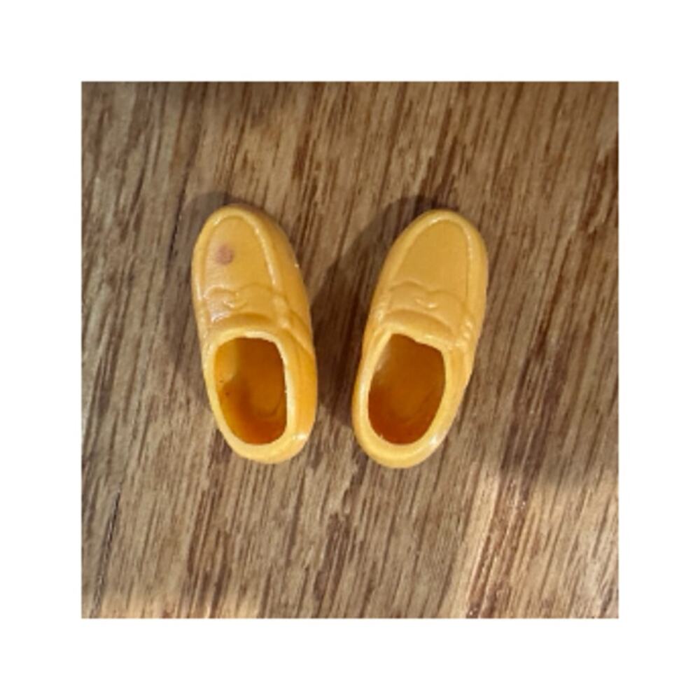 Barbie Doll fashion shoes fit Skipper or Stacie flat foot  loafer with low heel